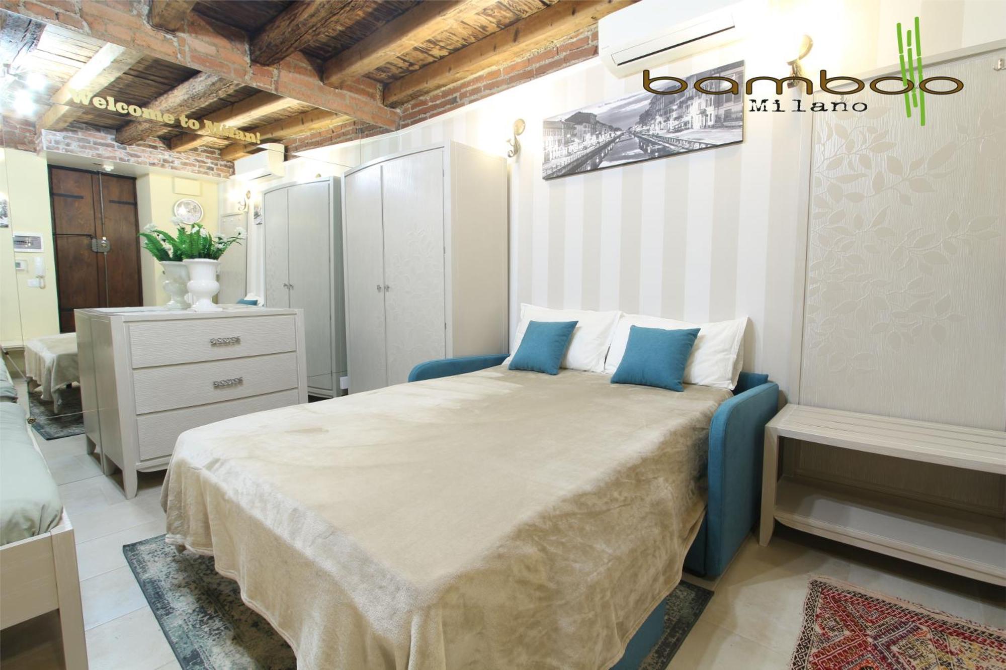 Apartamento Bamboo Milano Darsena Exterior foto