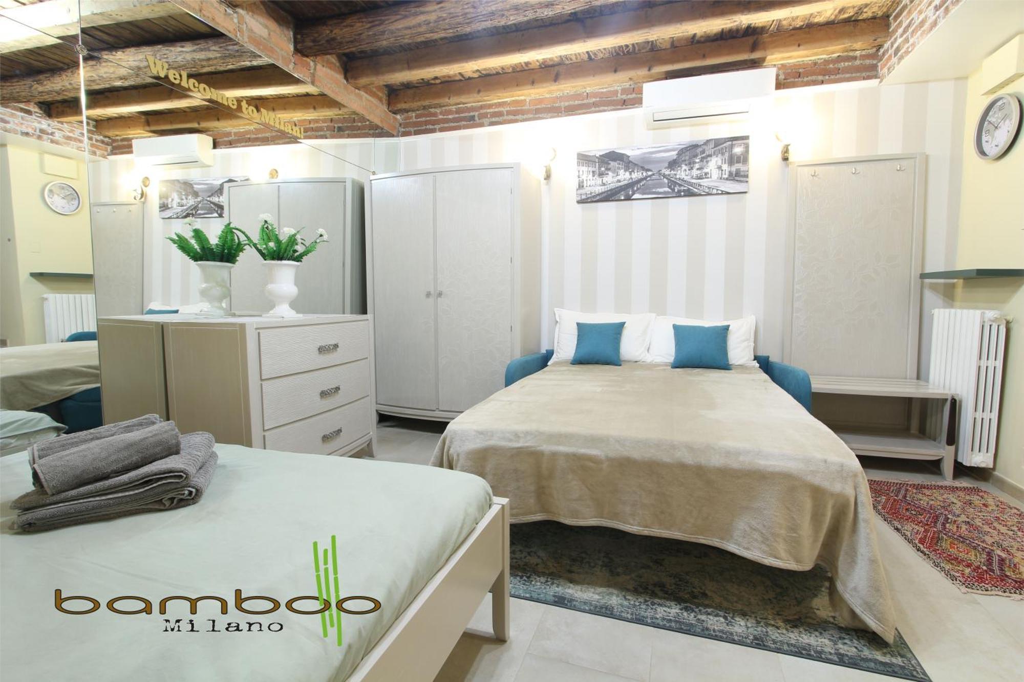 Apartamento Bamboo Milano Darsena Exterior foto