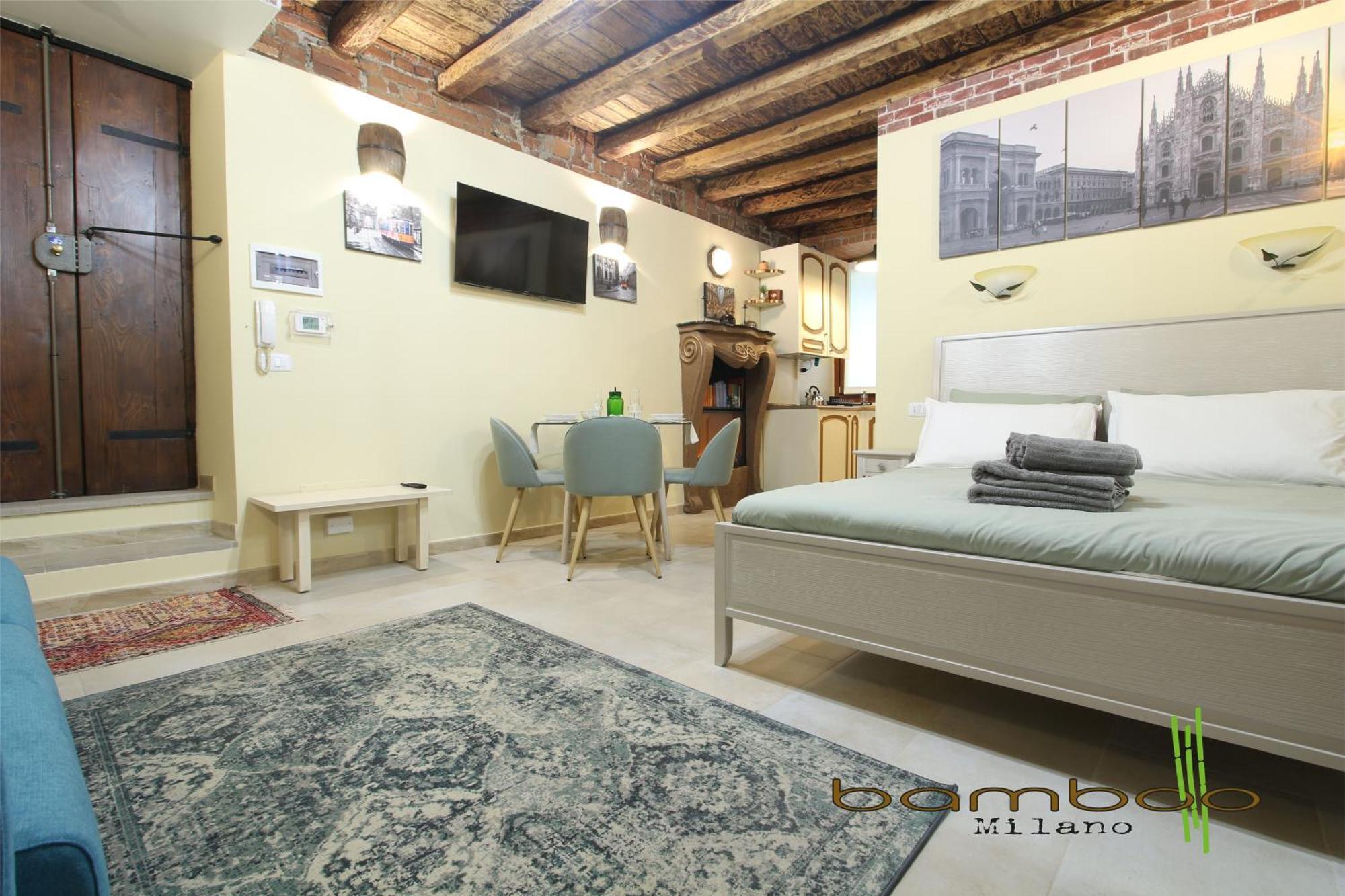 Apartamento Bamboo Milano Darsena Exterior foto