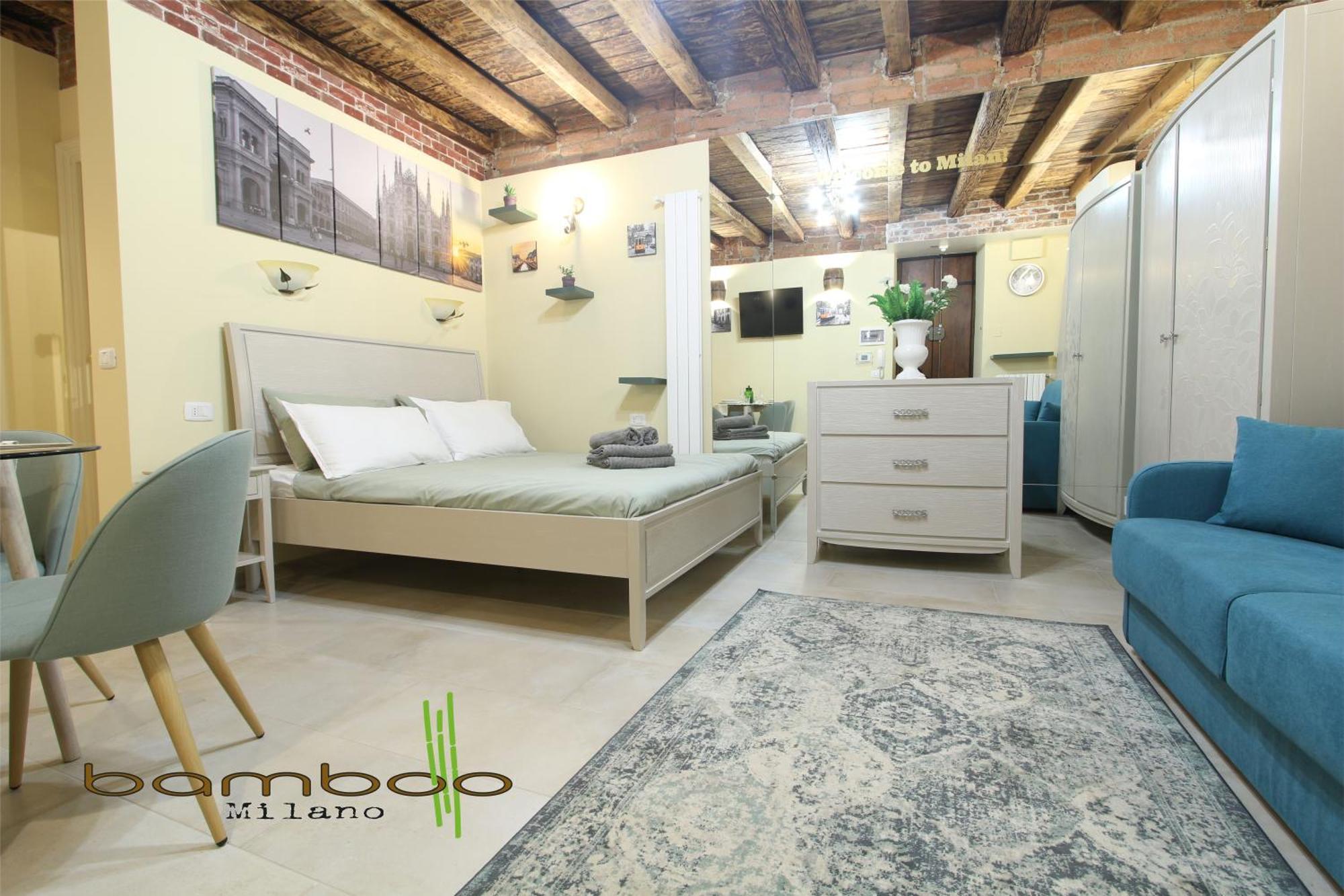 Apartamento Bamboo Milano Darsena Exterior foto