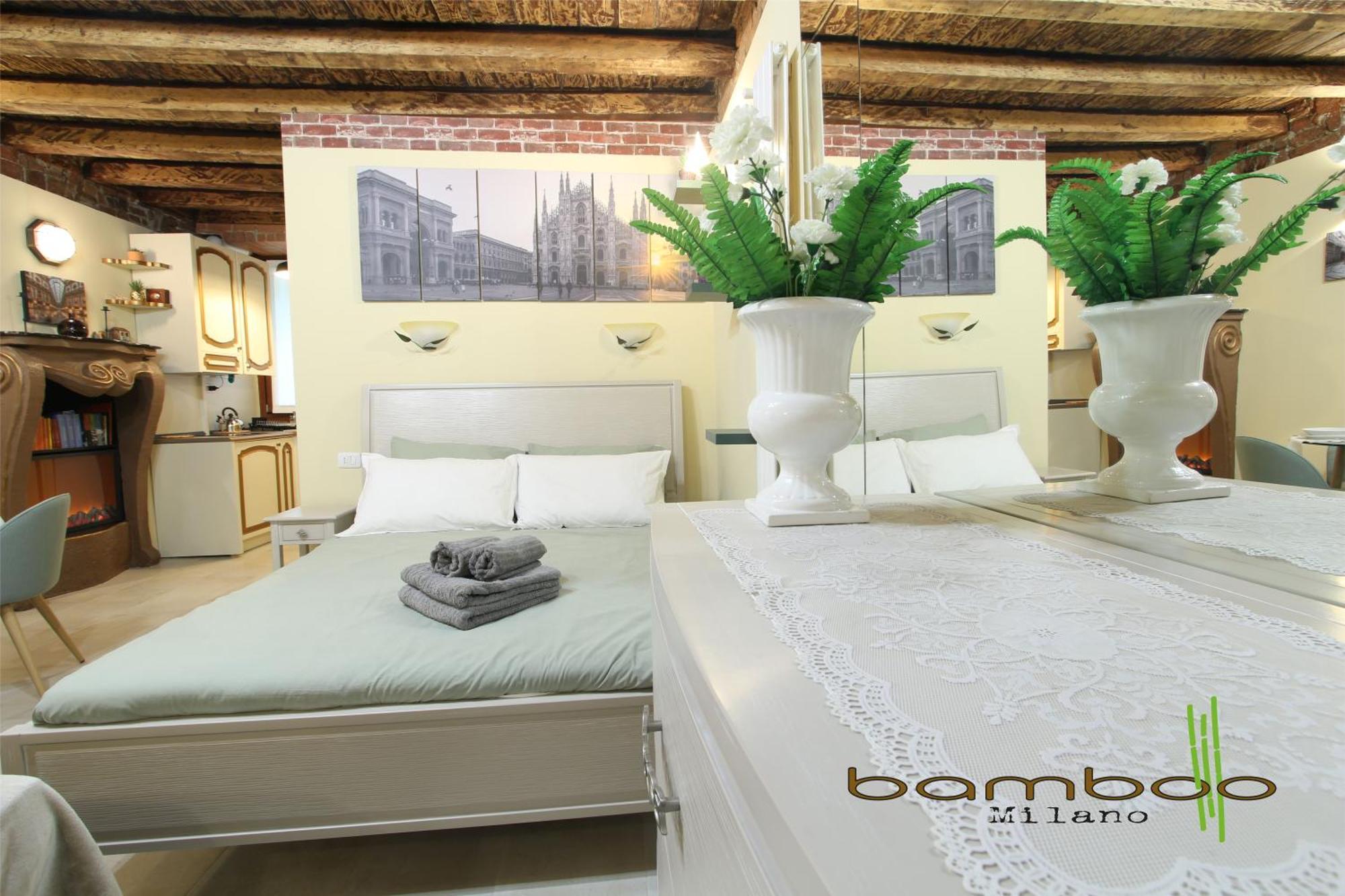Apartamento Bamboo Milano Darsena Exterior foto