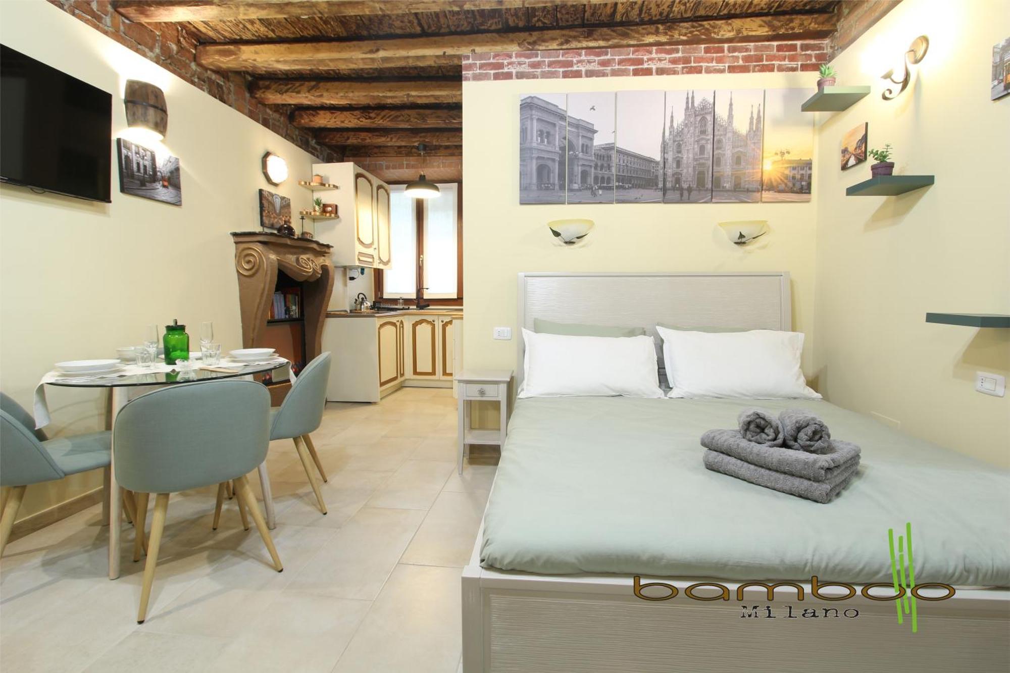 Apartamento Bamboo Milano Darsena Exterior foto