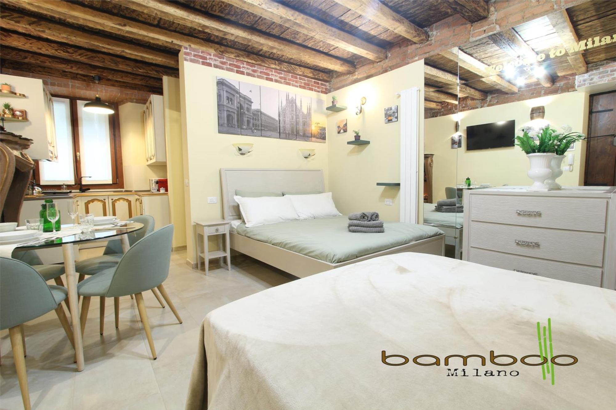 Apartamento Bamboo Milano Darsena Exterior foto