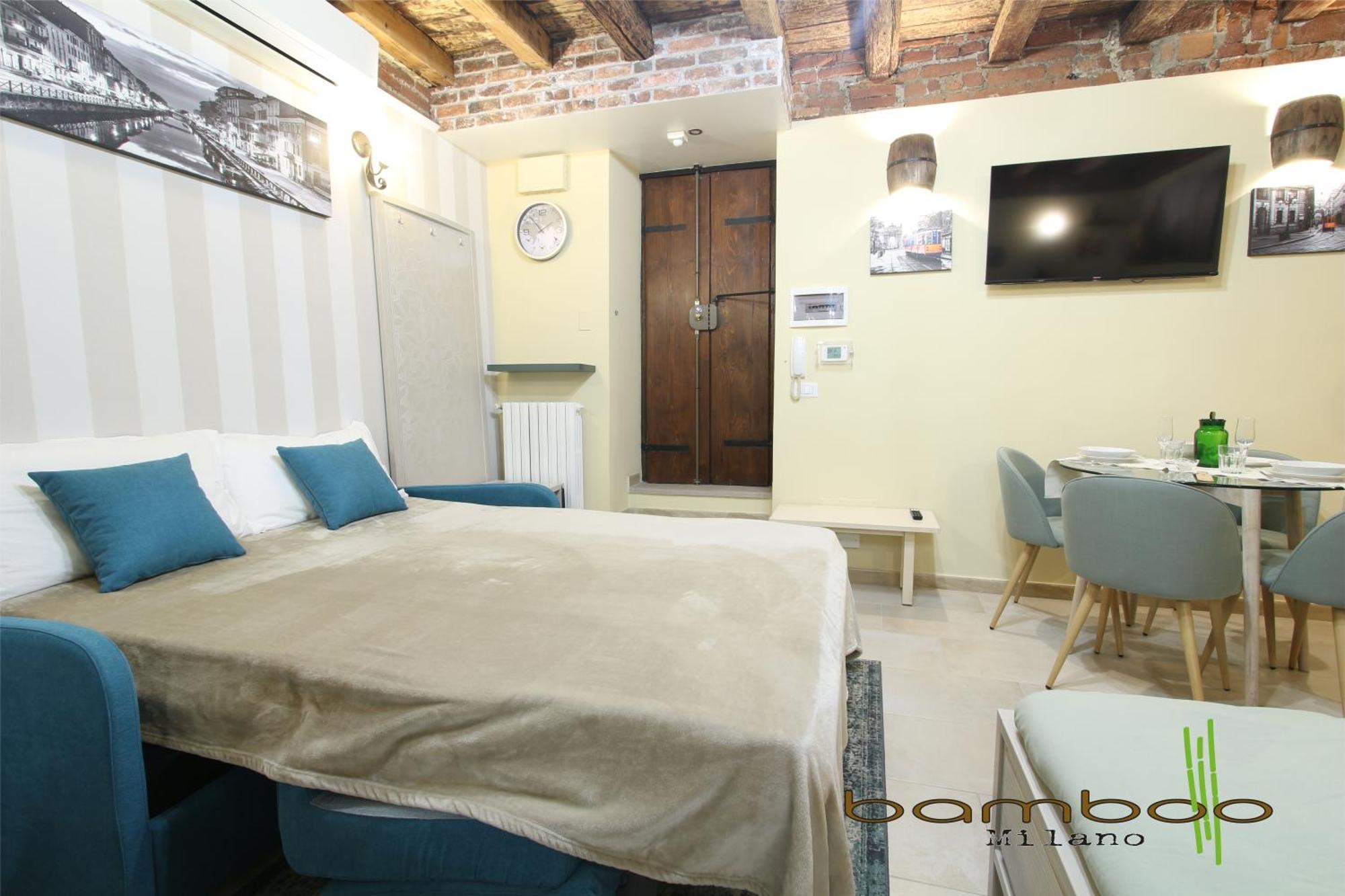 Apartamento Bamboo Milano Darsena Exterior foto