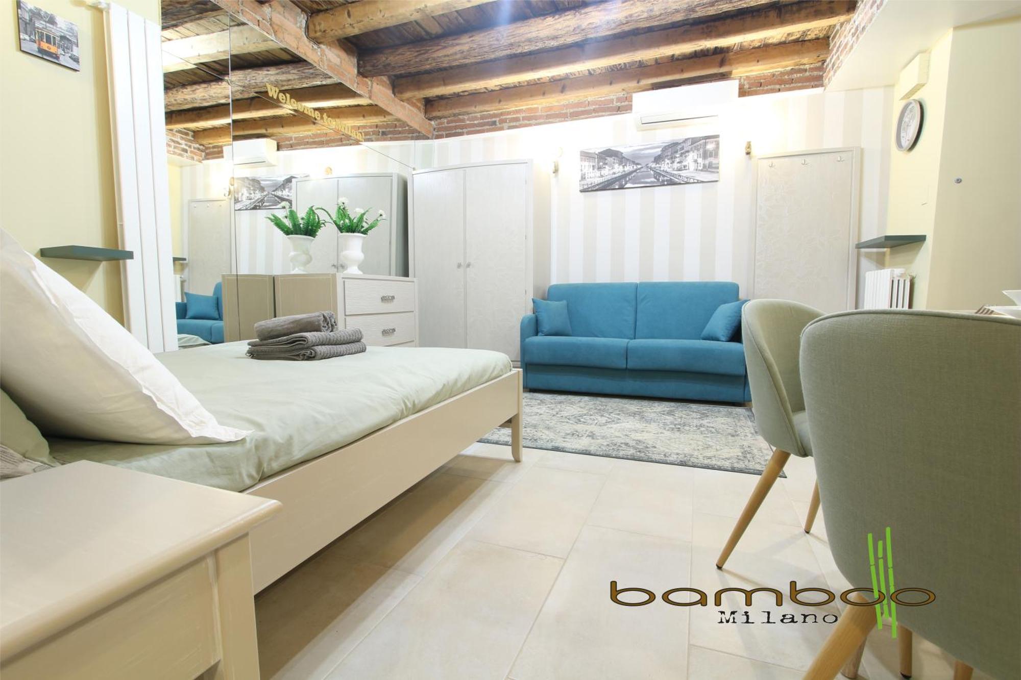 Apartamento Bamboo Milano Darsena Exterior foto