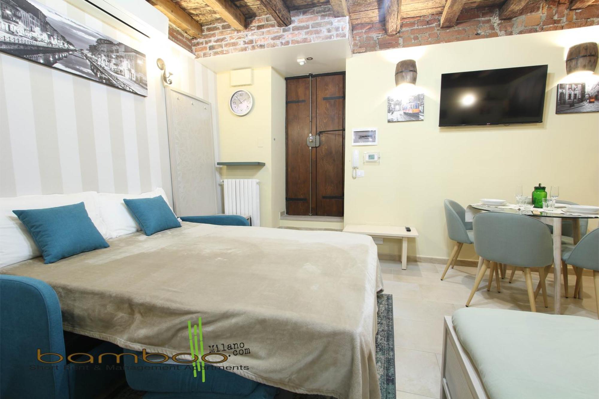 Apartamento Bamboo Milano Darsena Exterior foto